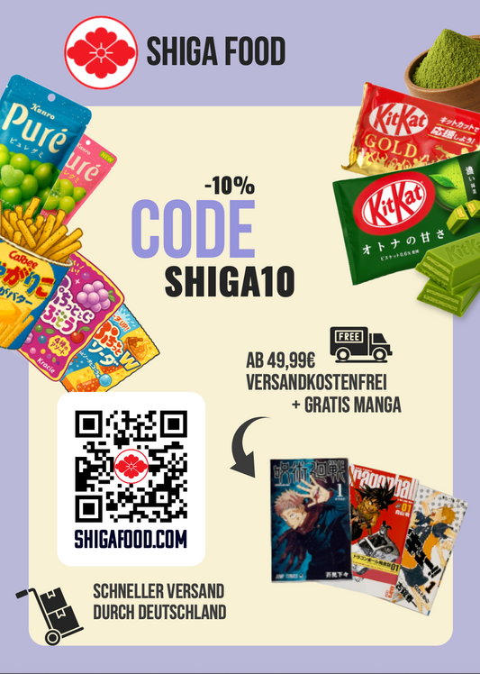 Exklusive Rabattaktion bei Shiga Food: Spare 10 % und erhalte ein Geschenk!