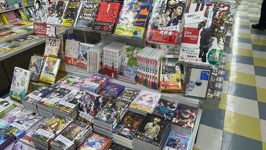 Buchläden in Japan: Miyawakishoten Kashimadai, Manga und Light Novels