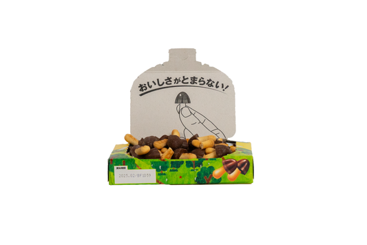 Schoko-Pilze mit Knusper: Meiji Kinoko no Yama
