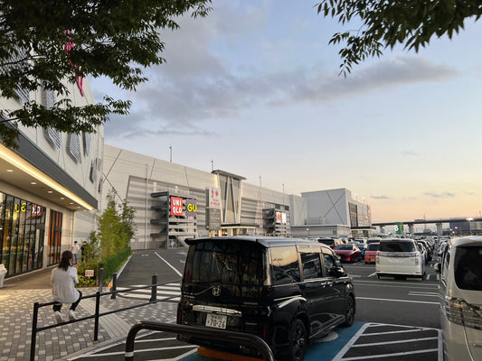 Eine große AEON MALL in Japan