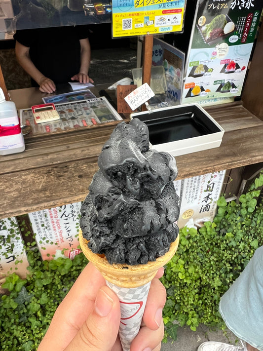 Japanische Sommer-Erfrischung mit Eis