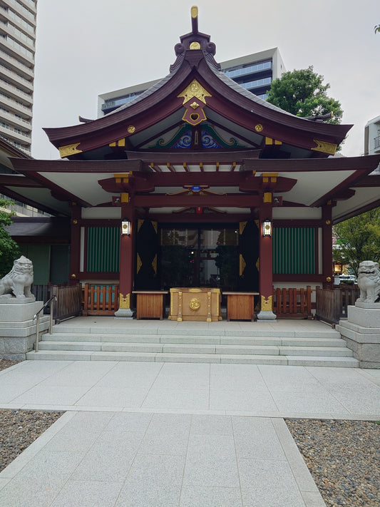 Kamata Hachiman Schrein in Tokio Ōta
