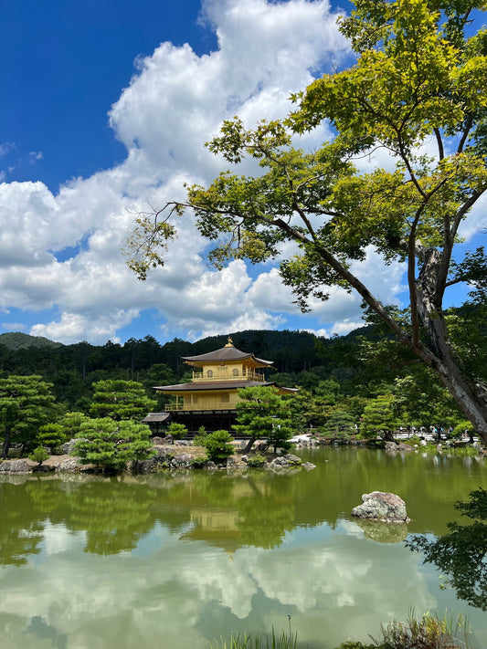 Kinkaku-ji, der Goldene Pavillon in Kyoto