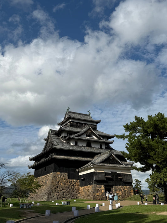 Matsue Shiroyama Park: die „Schwarze Burg“ von Matsue (Matsue-jō)