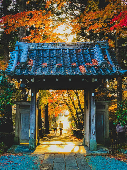 Tempeleingang in Japan