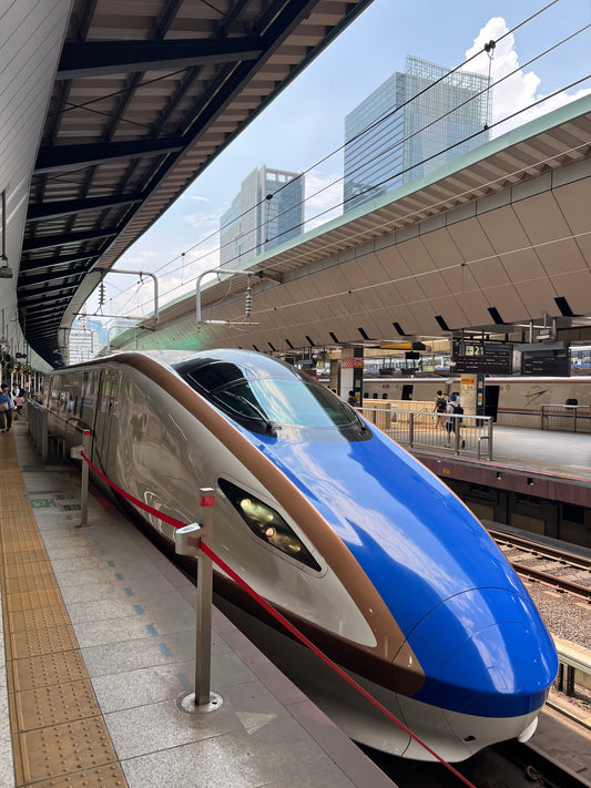 Shinkansen Der japanische Hochgeschwindigkeitszug