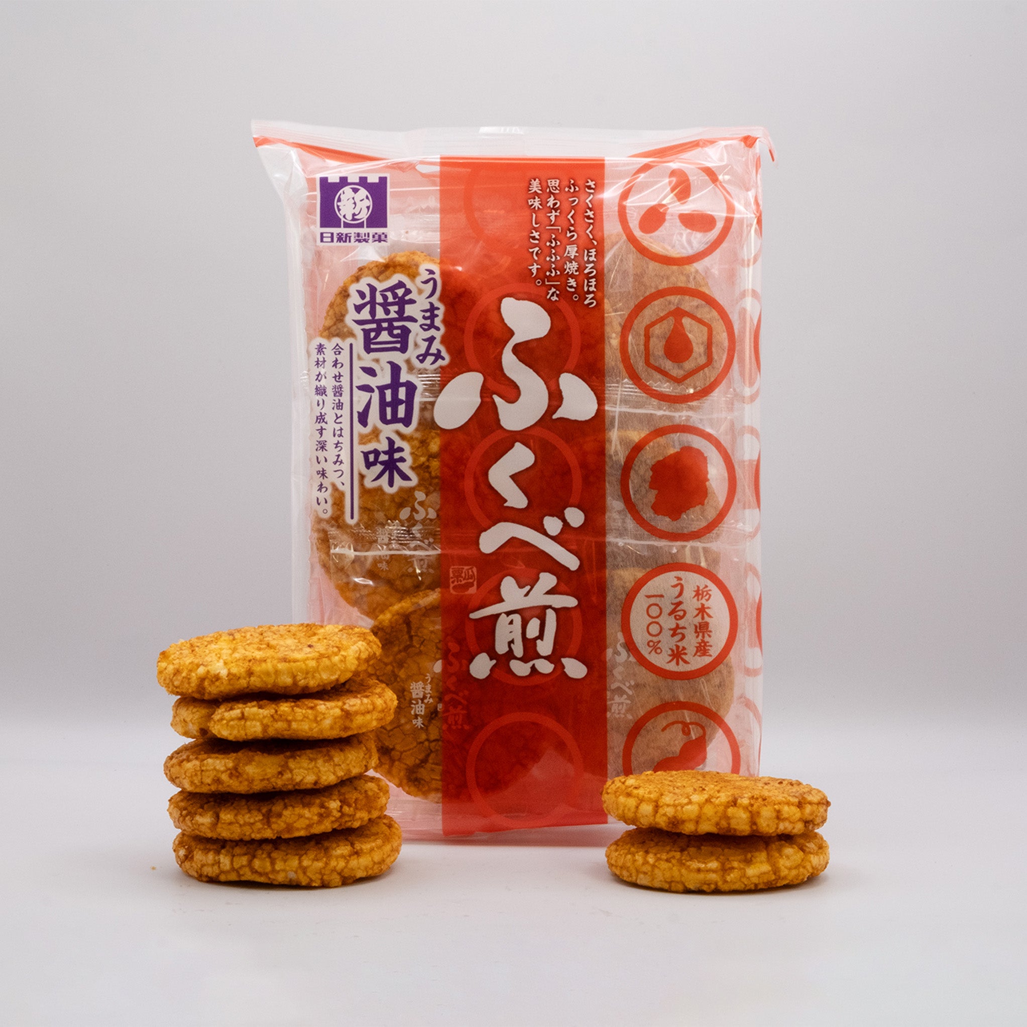 Nisshin Seika Sojasauce Senbei