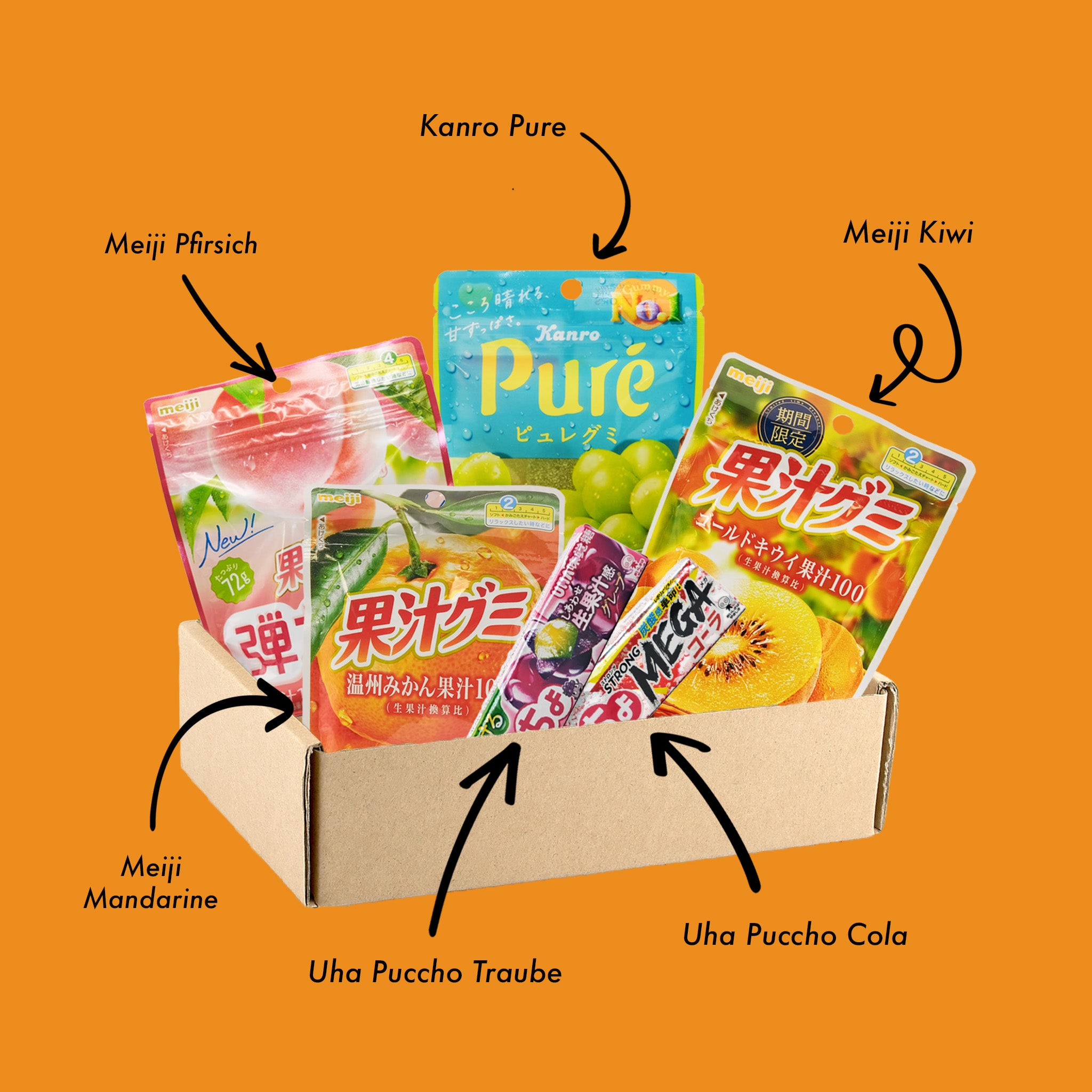 Fruchtgummi Box