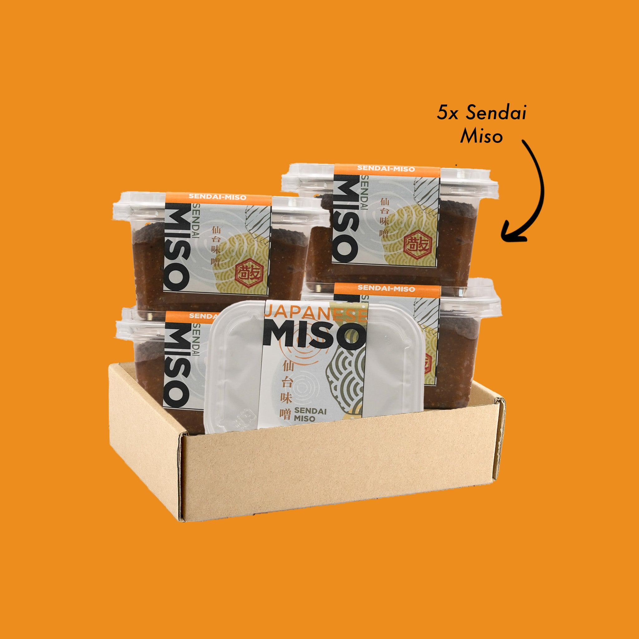 Sendai Premium Miso (5er Bundle)
