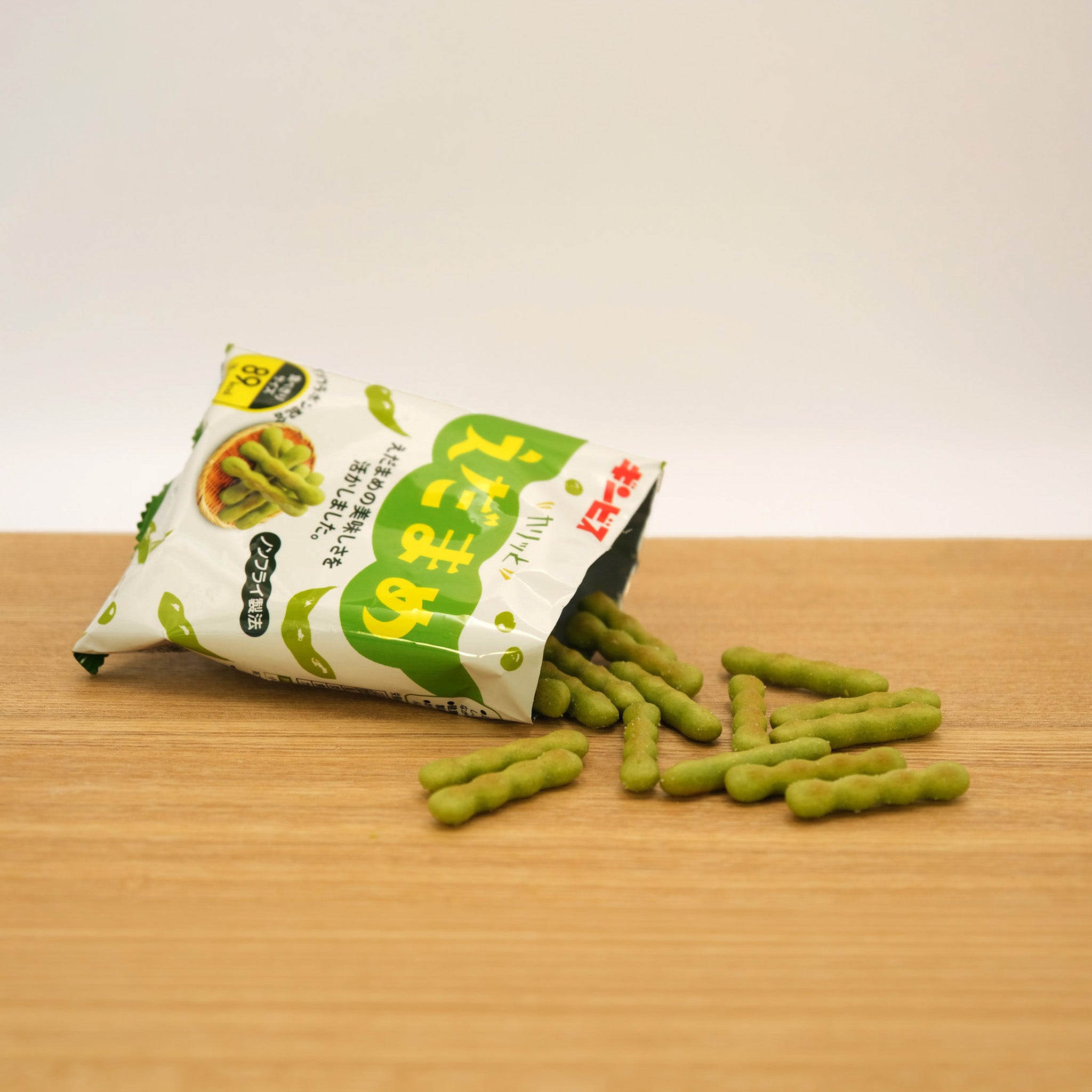 Ginbis knusprige Edamame Snacks