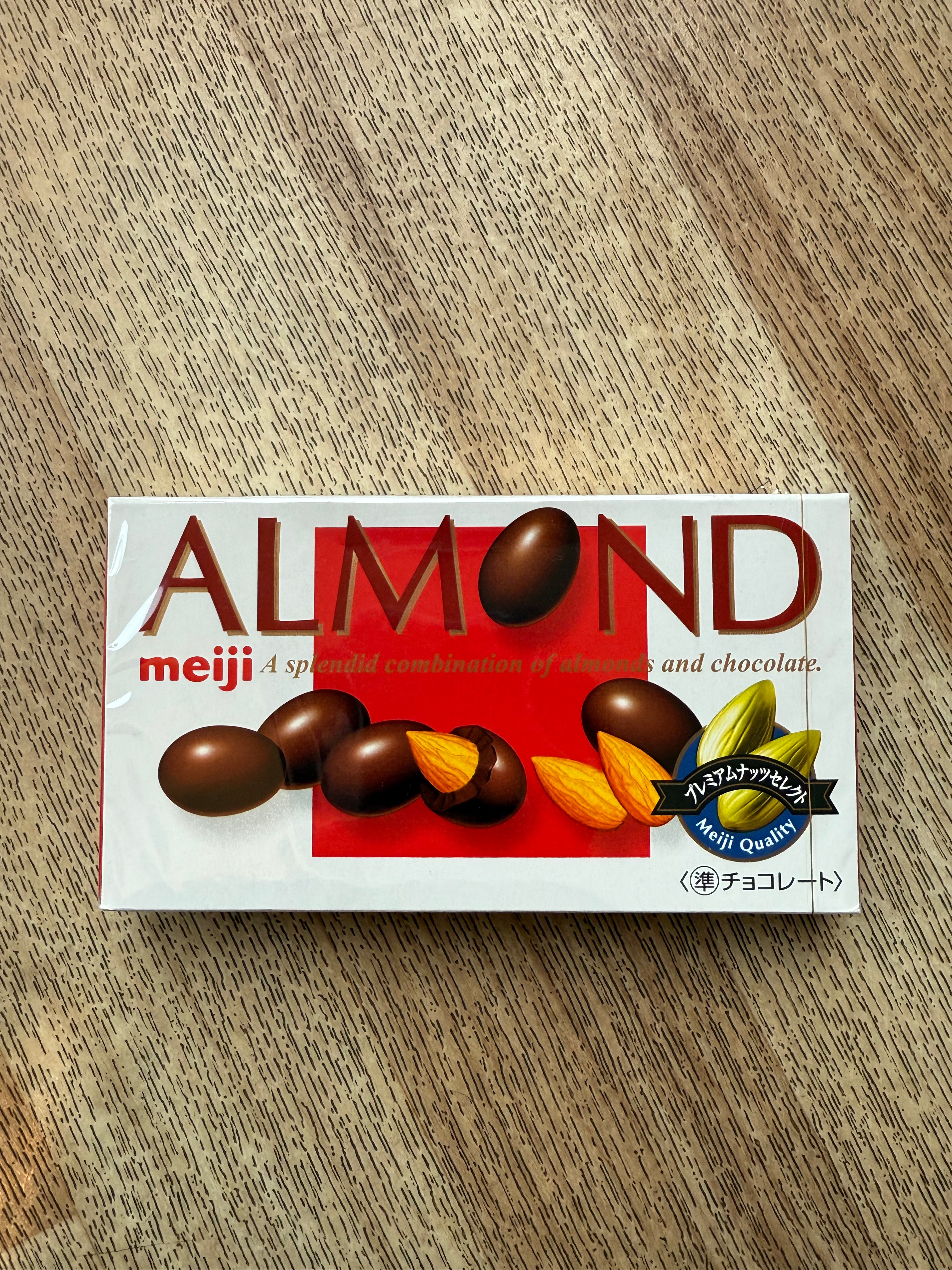 Meiji Mandelschokolade (Almond Chocolate)
