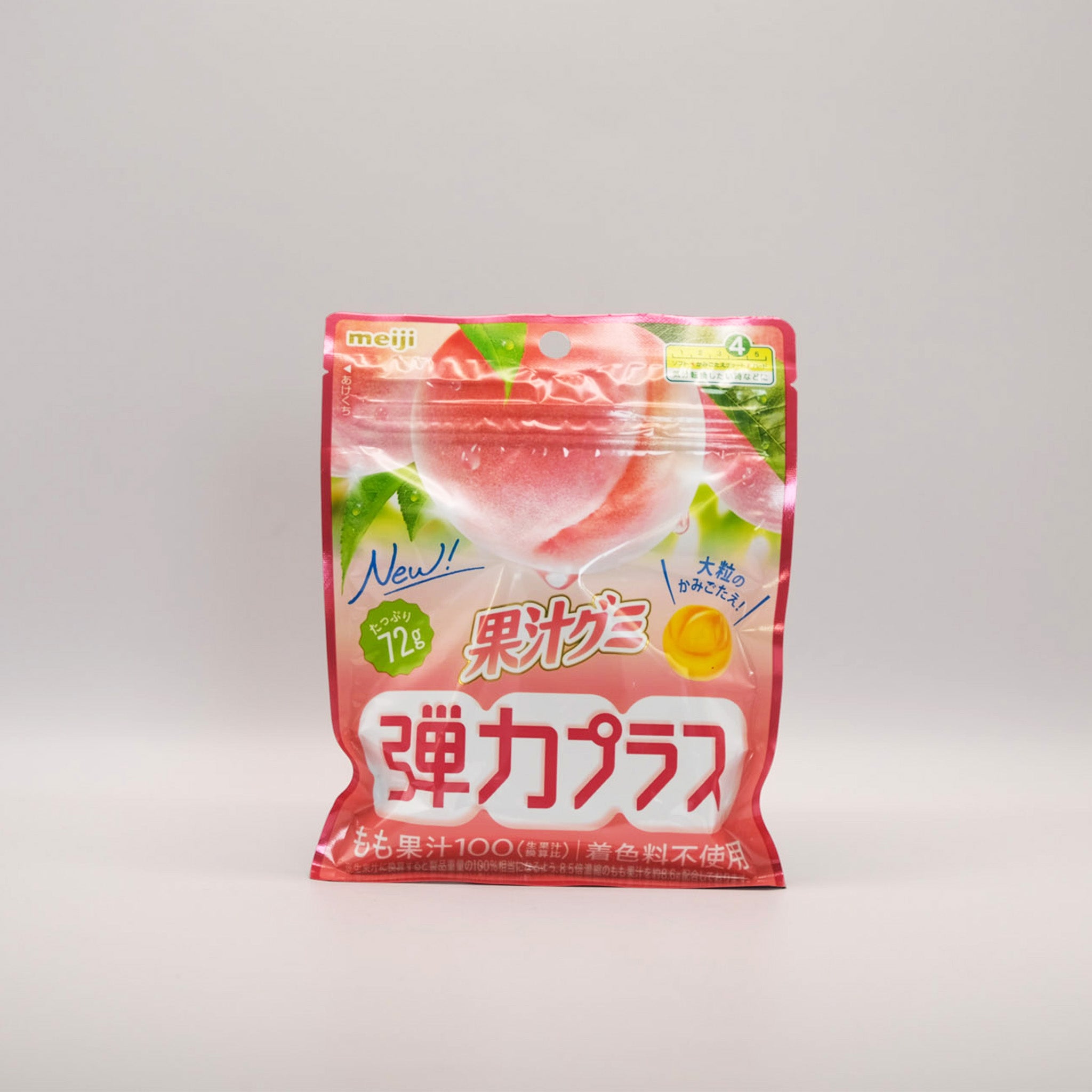 Meiji Fruchtgummi Pfirsischgeschmack