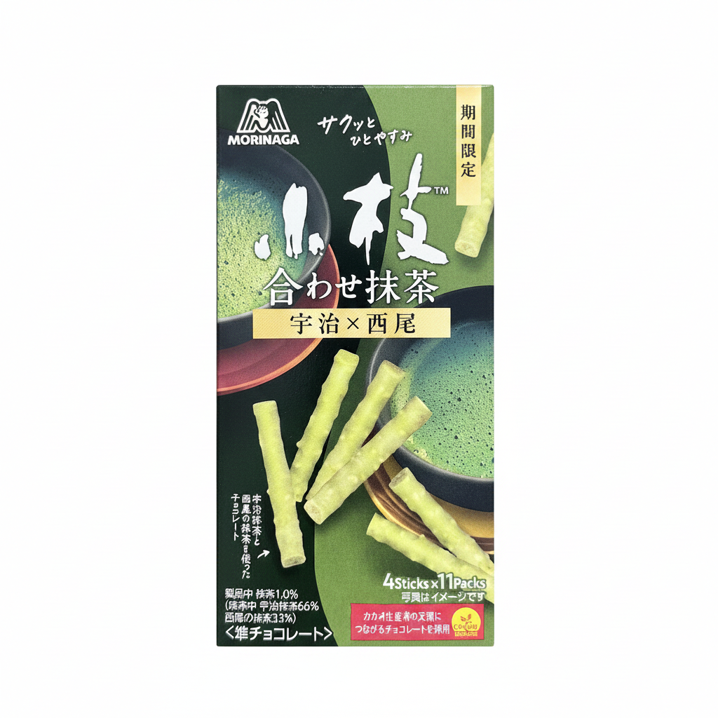 Morinaga Koeda Matcha Sticks