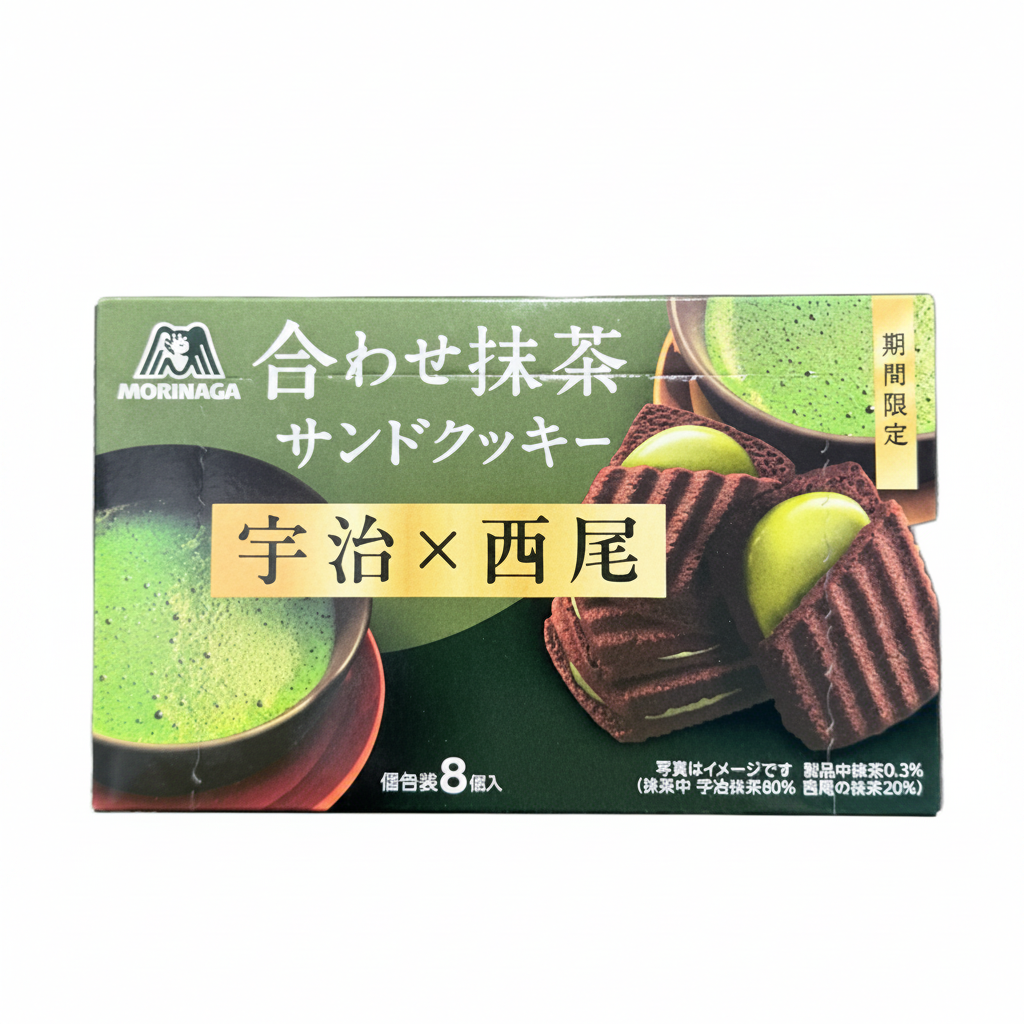 Morinaga Matcha Sandwich Kekse