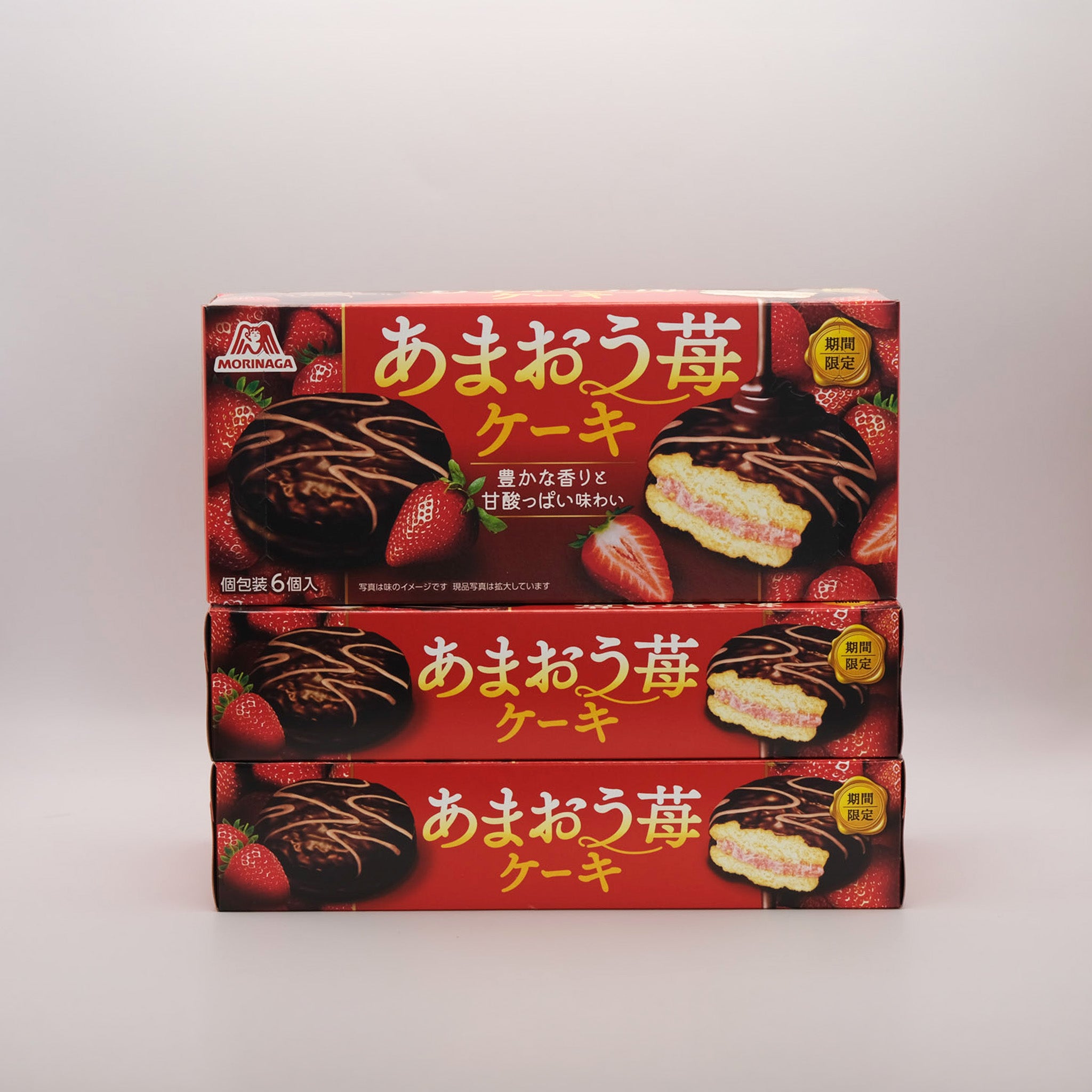 Morinaga Amaou Erdbeerkuchen