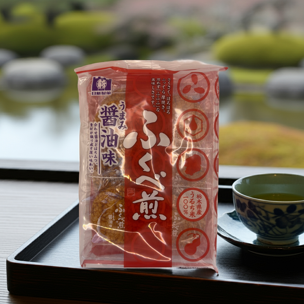 Nisshin Seika Sojasauce Senbei