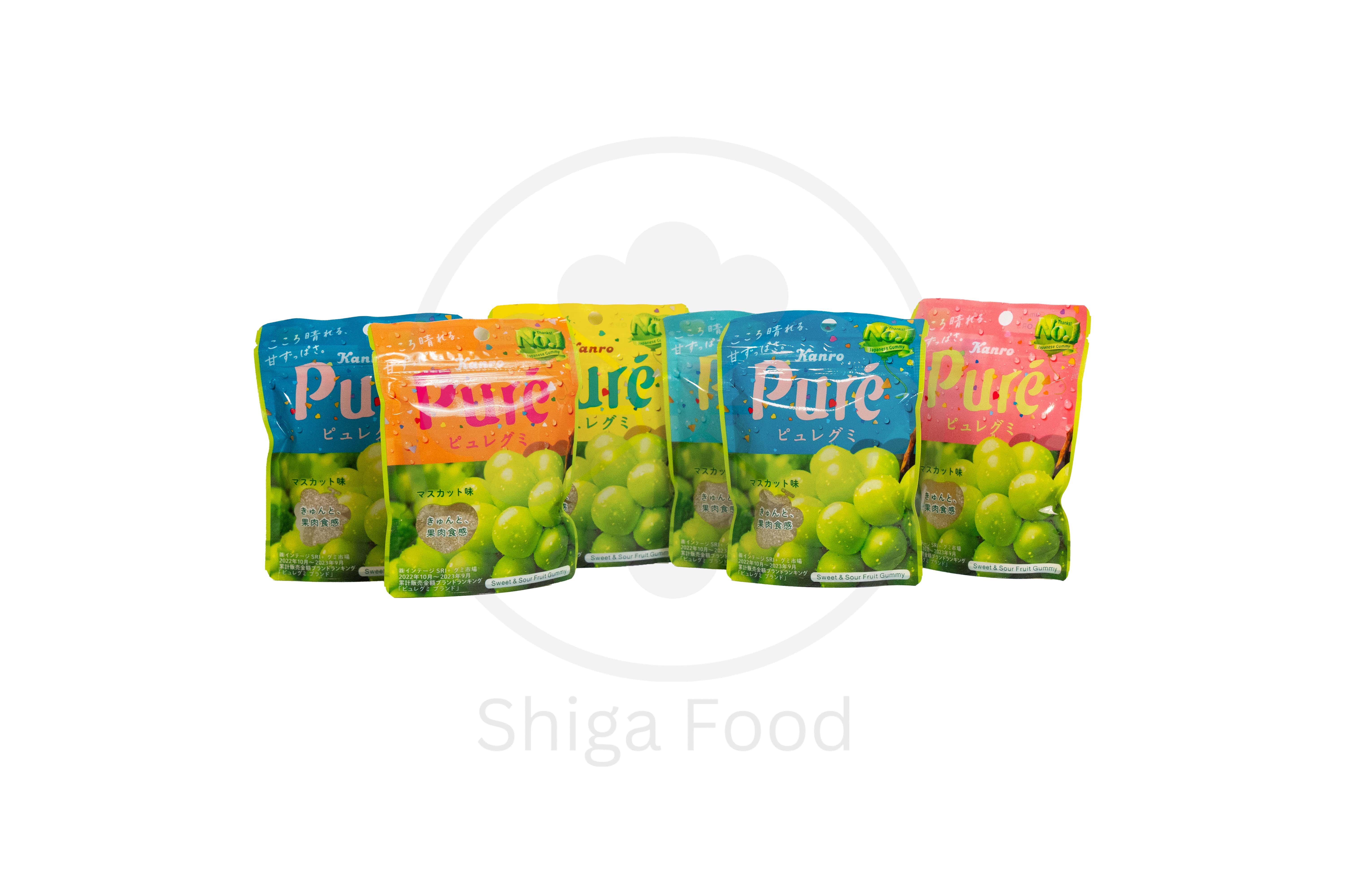 Kanro Pure-Gummy Traubengeschmack