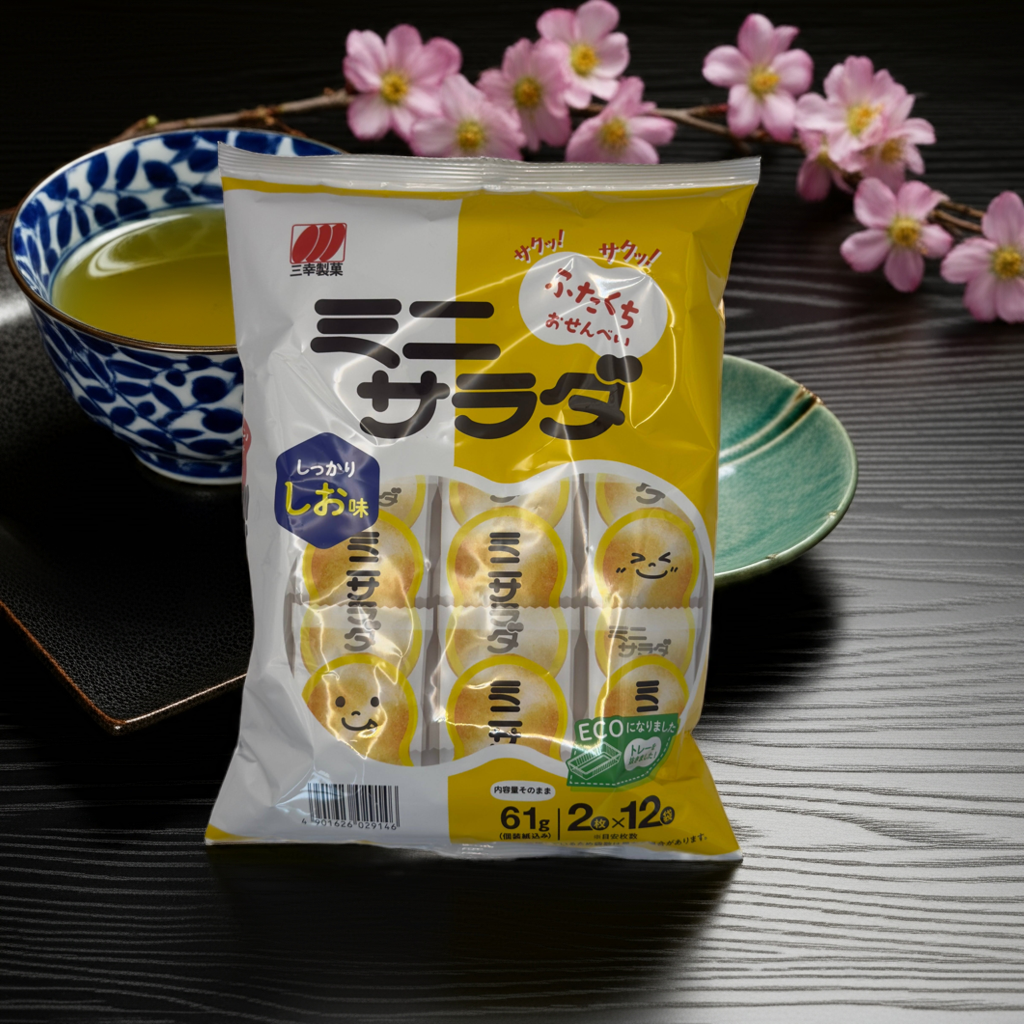 Sanko Seika Mini Soja- und Salzgeschmack