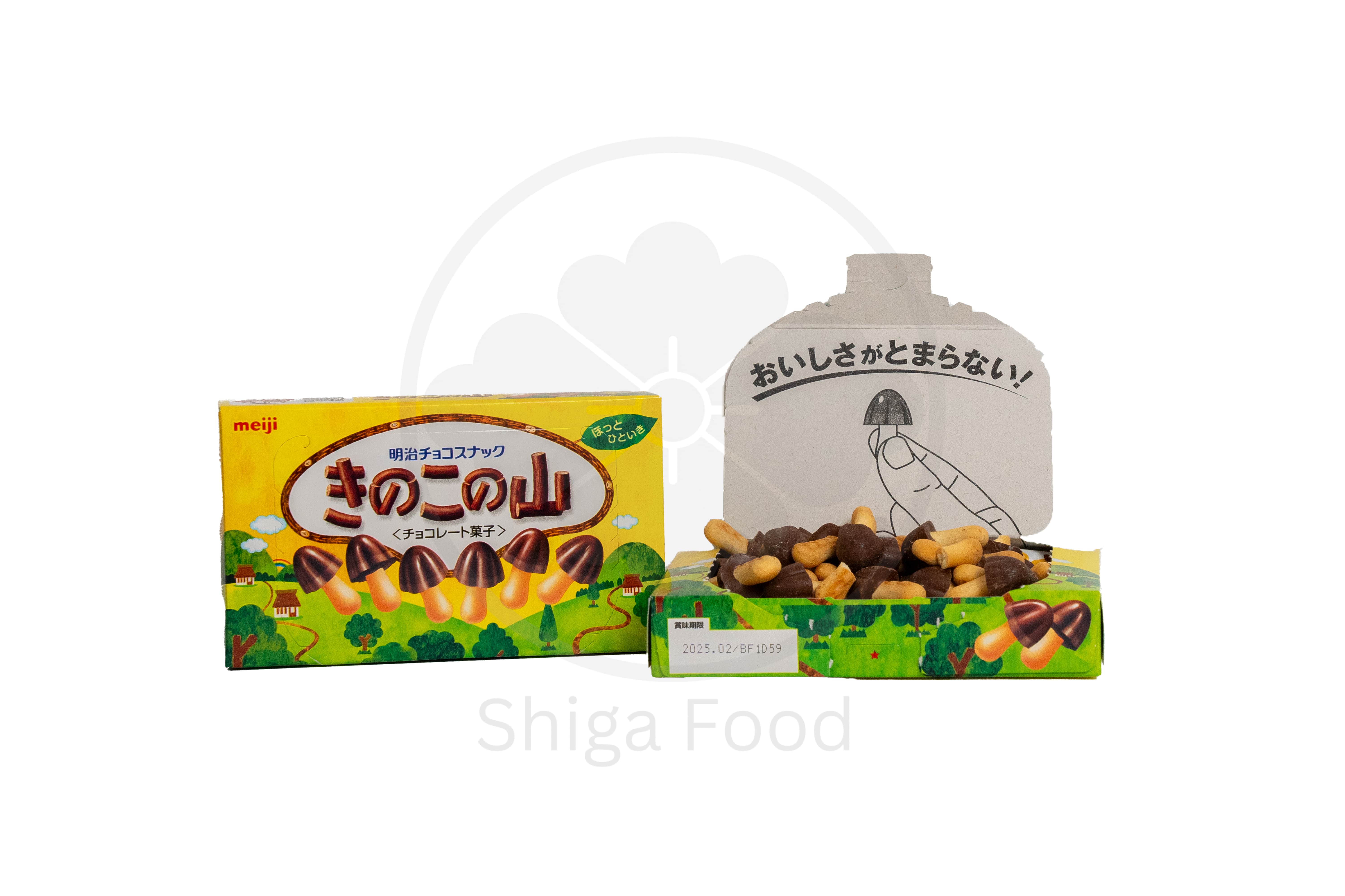 Meiji Kinoko Schokolade