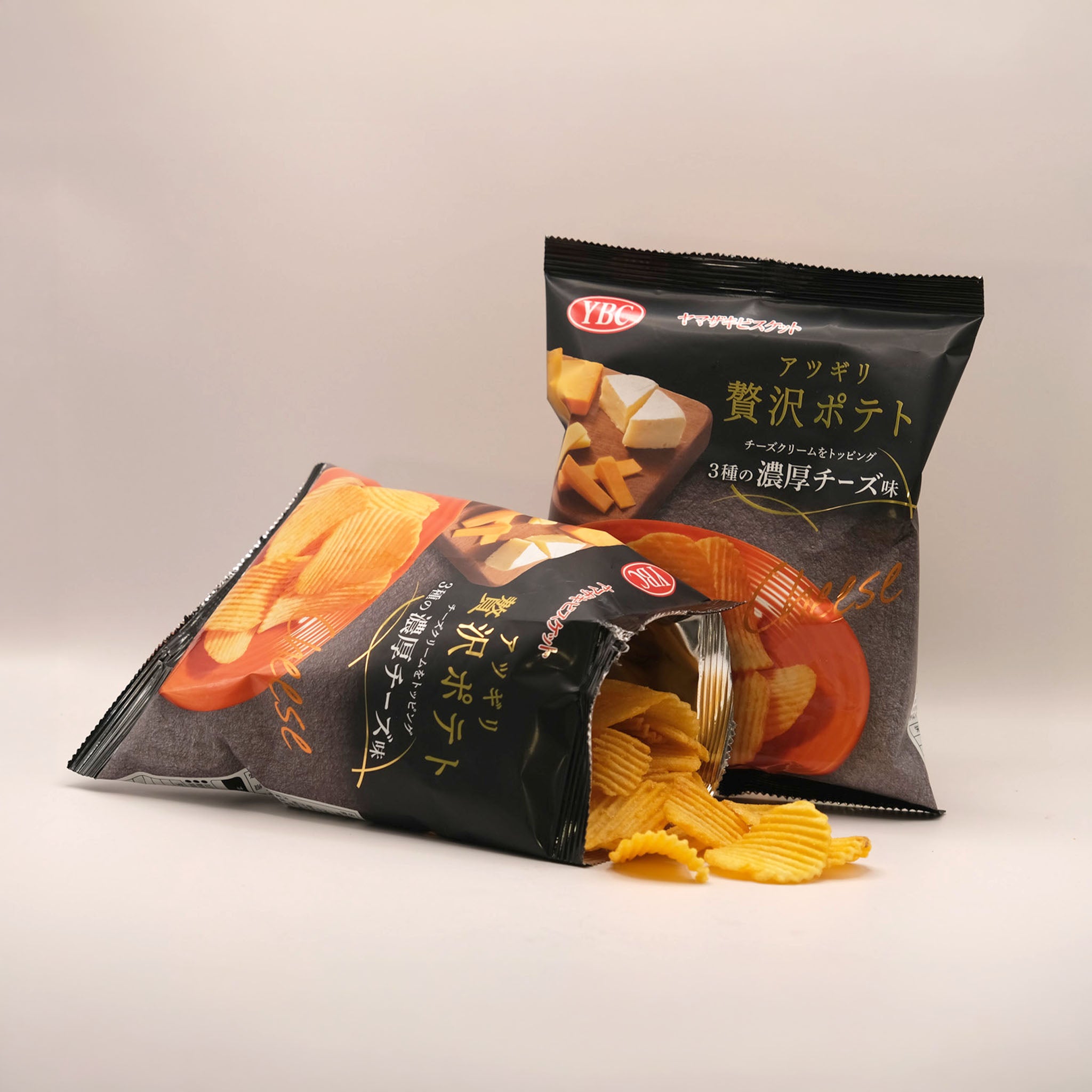 YBC Premium Kartoffelchips 3 Käse Geschmack